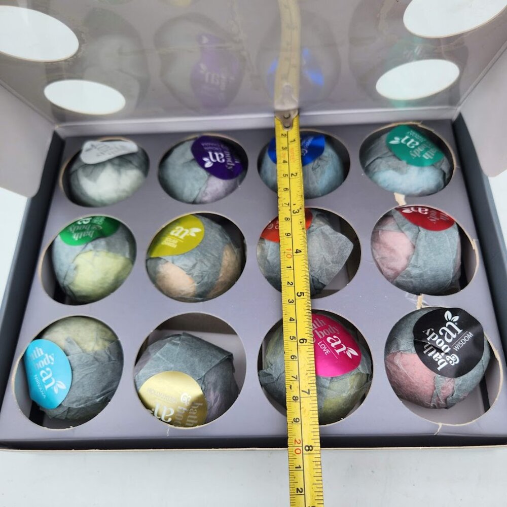 NEW 12 Large Bath Bombs Gift Set kit Natural Handmade Essential Oil Spa Bubble B - Picture 7 of 13